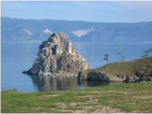 Остров Ольхон на озере Байкал